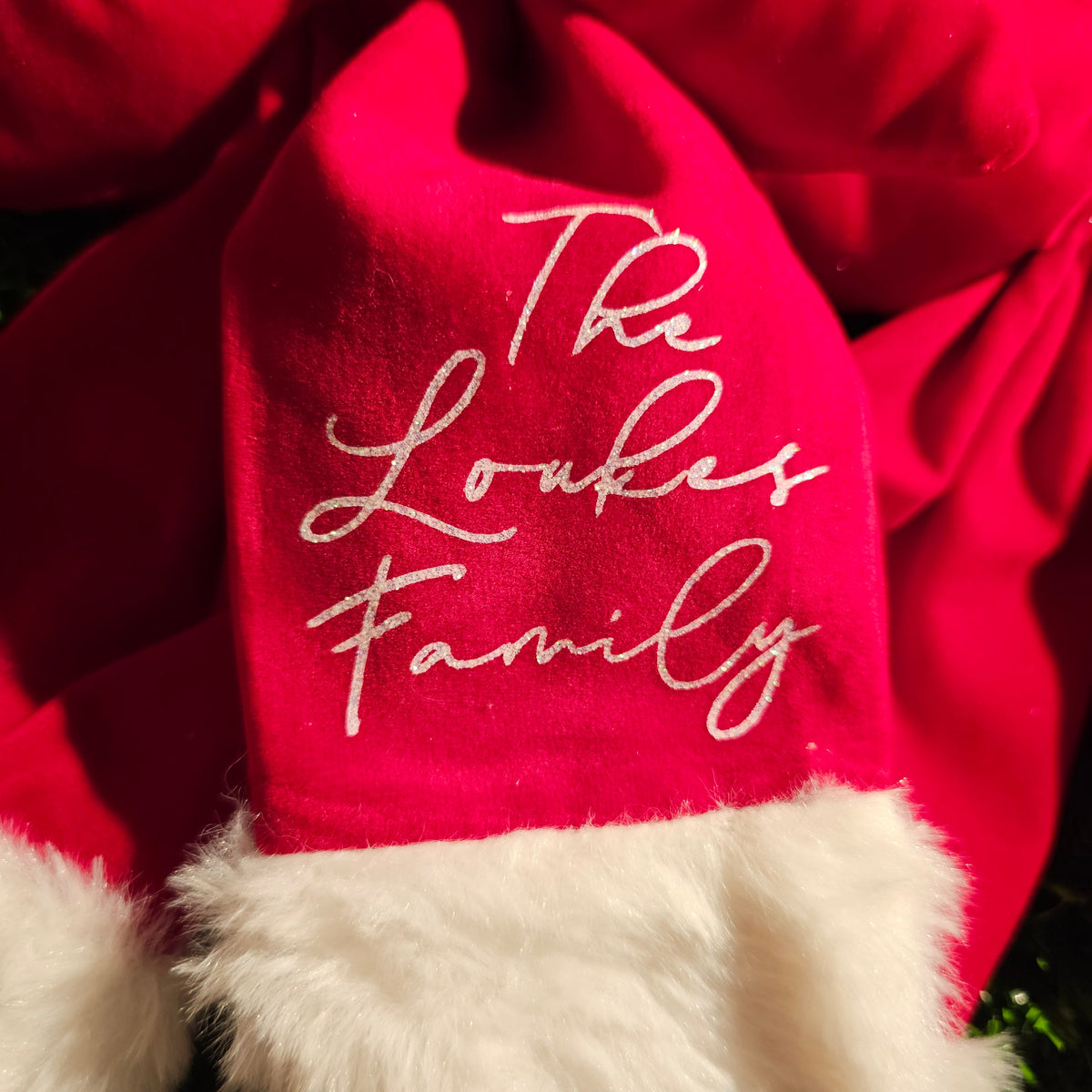 Gorgeous Personalised Red Christmas Bow 🎅🏼✨🎀