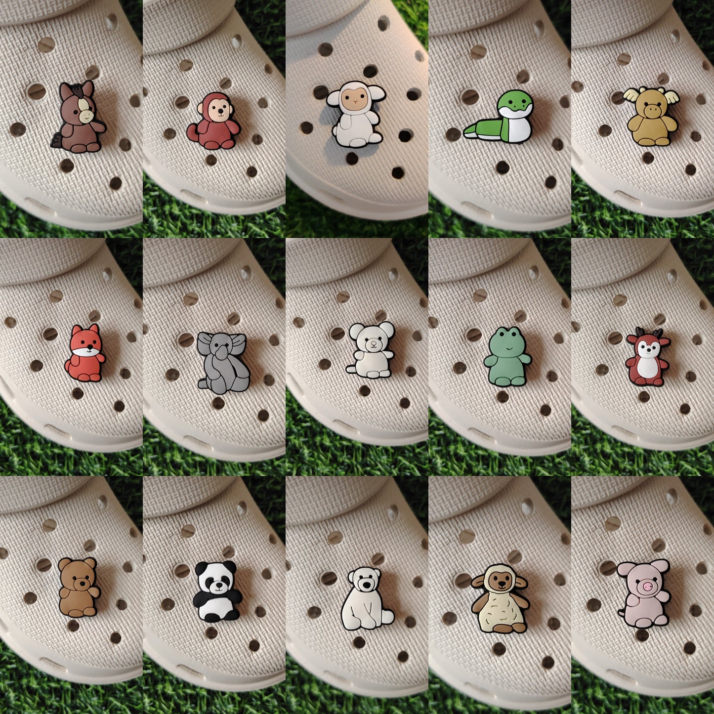 Cute Cuddly Animals Croc Charm