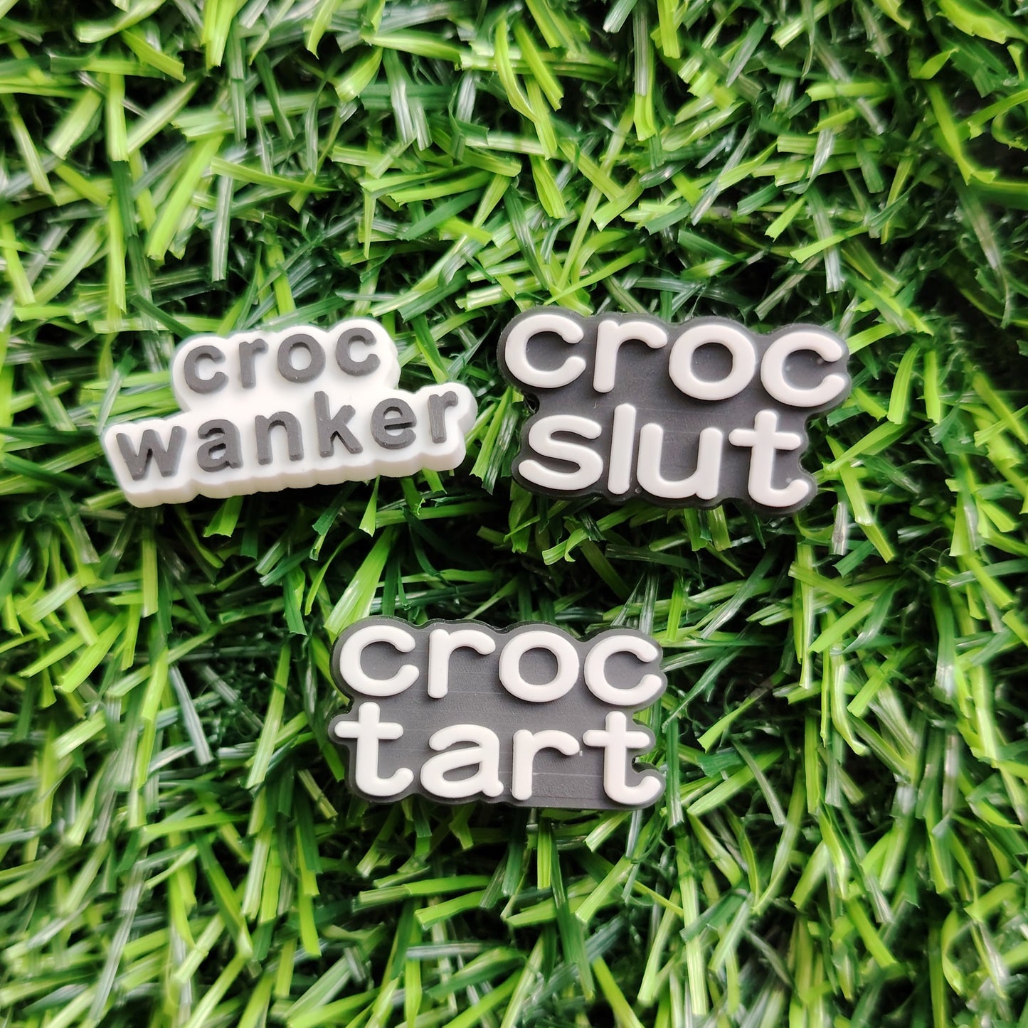 Rude croc charms