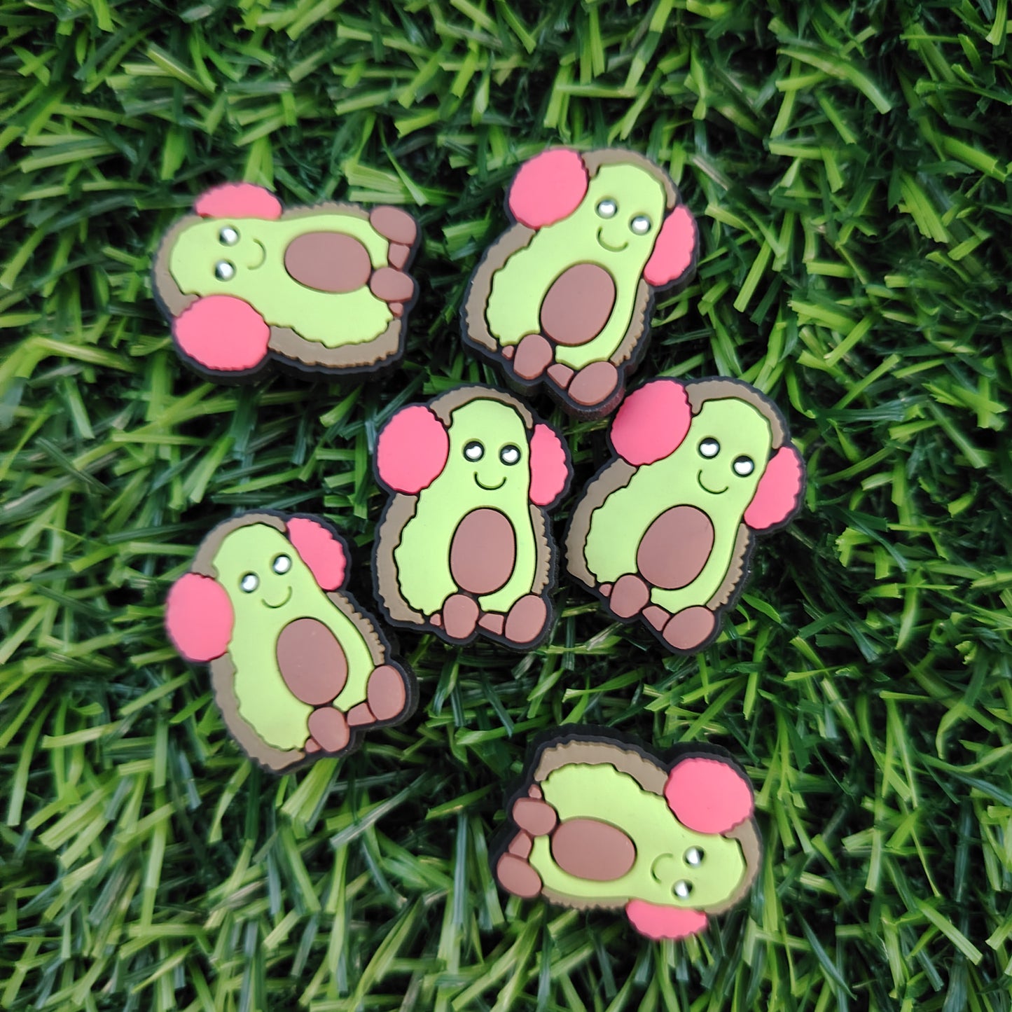 Cute Avocado Croc Charm