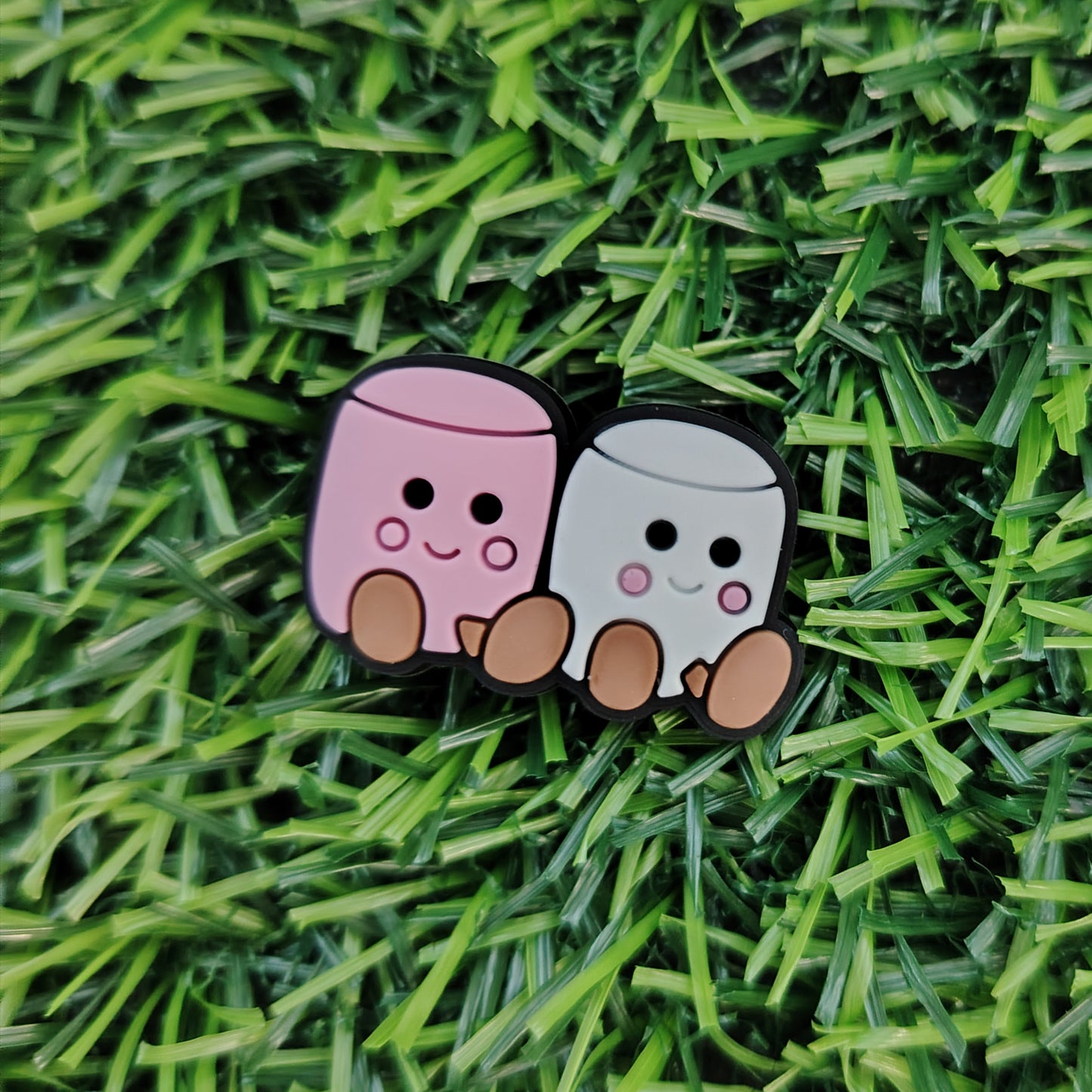 Cute Marshmallow Croc Charm