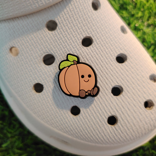 Cute Peach Croc Charm