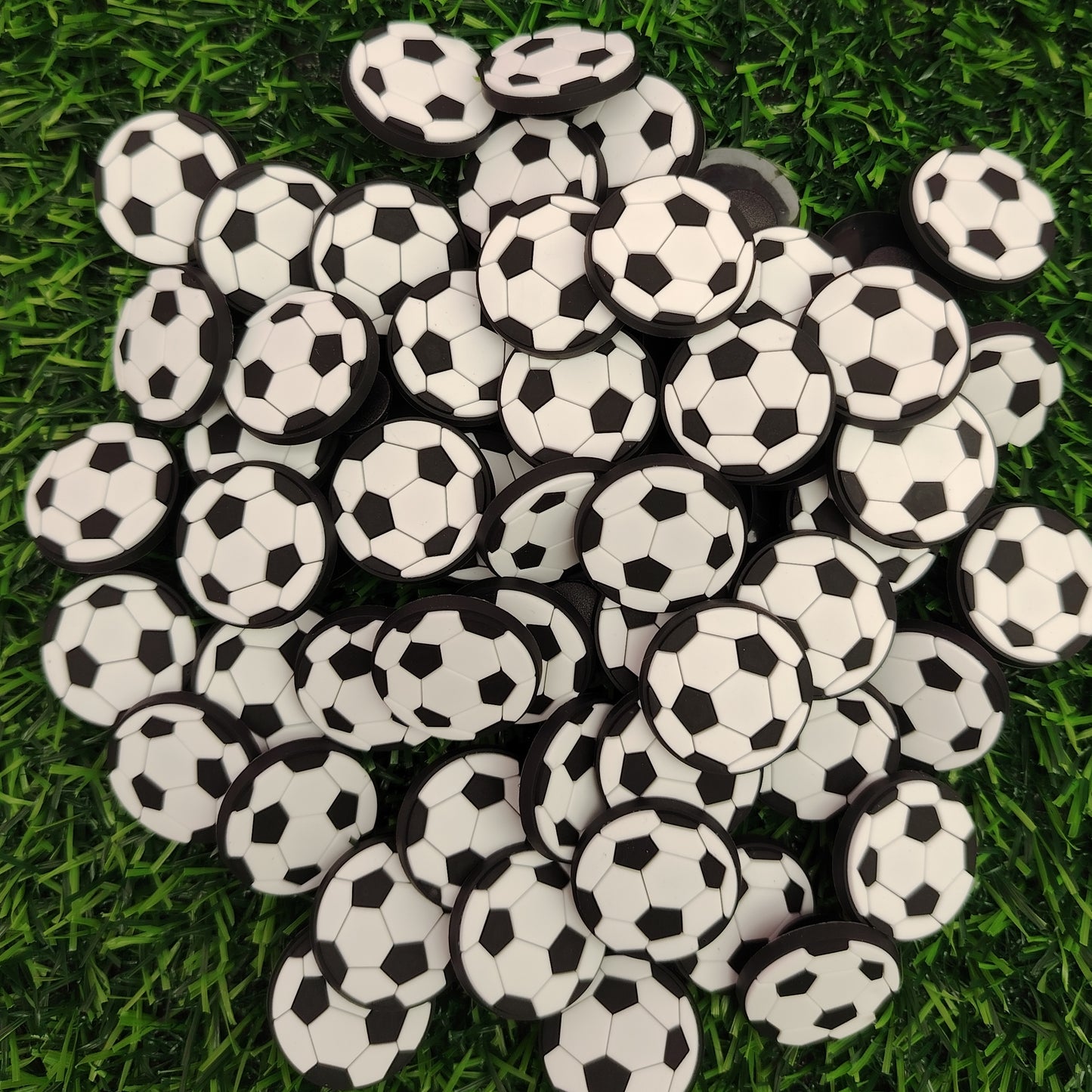 Football Croc Charm
