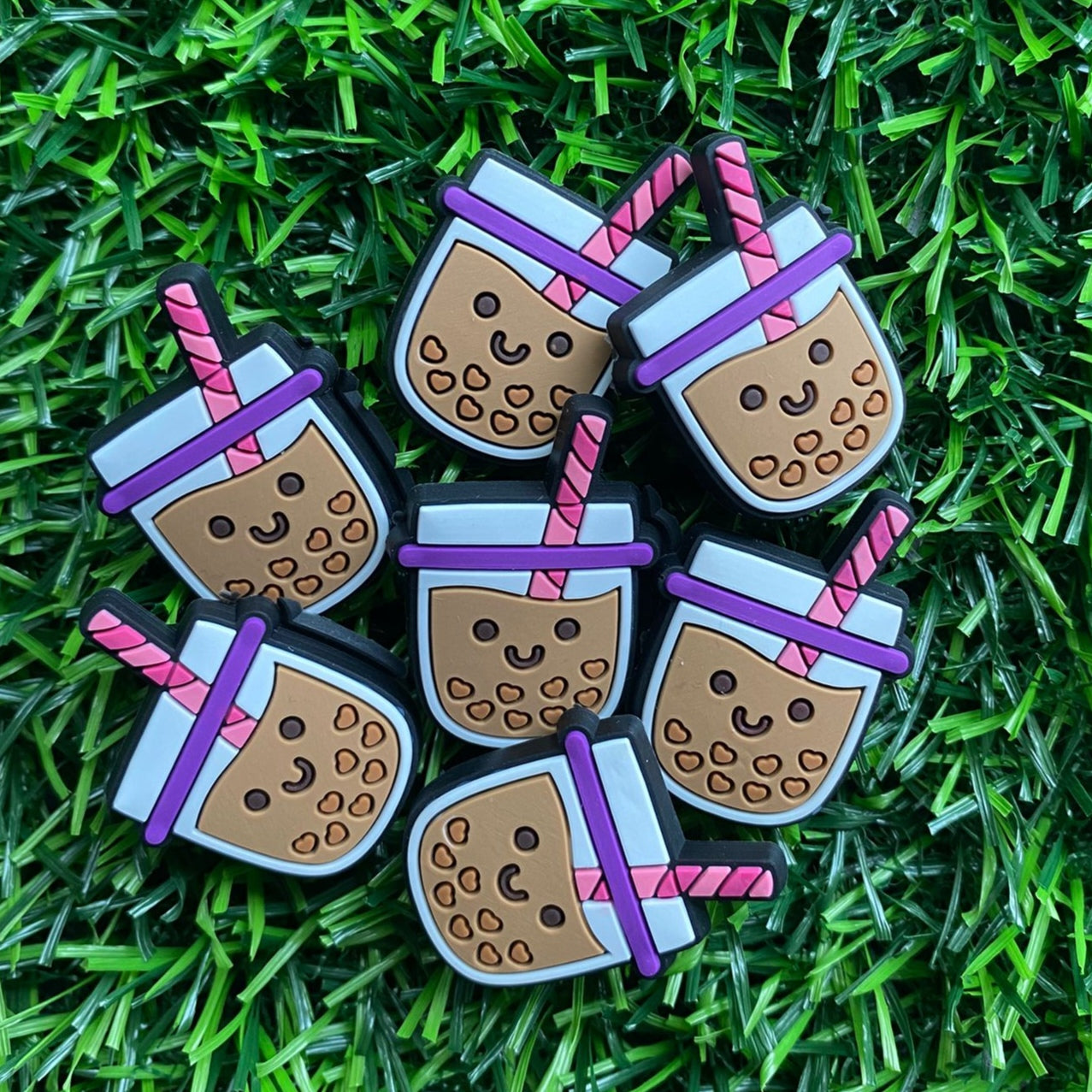 Boba Tea Croc Charm