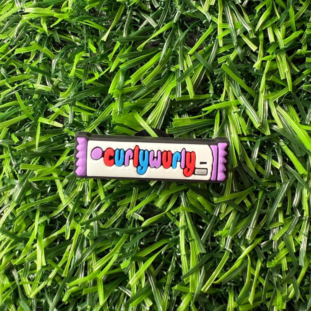 Curlywurly Croc Charm