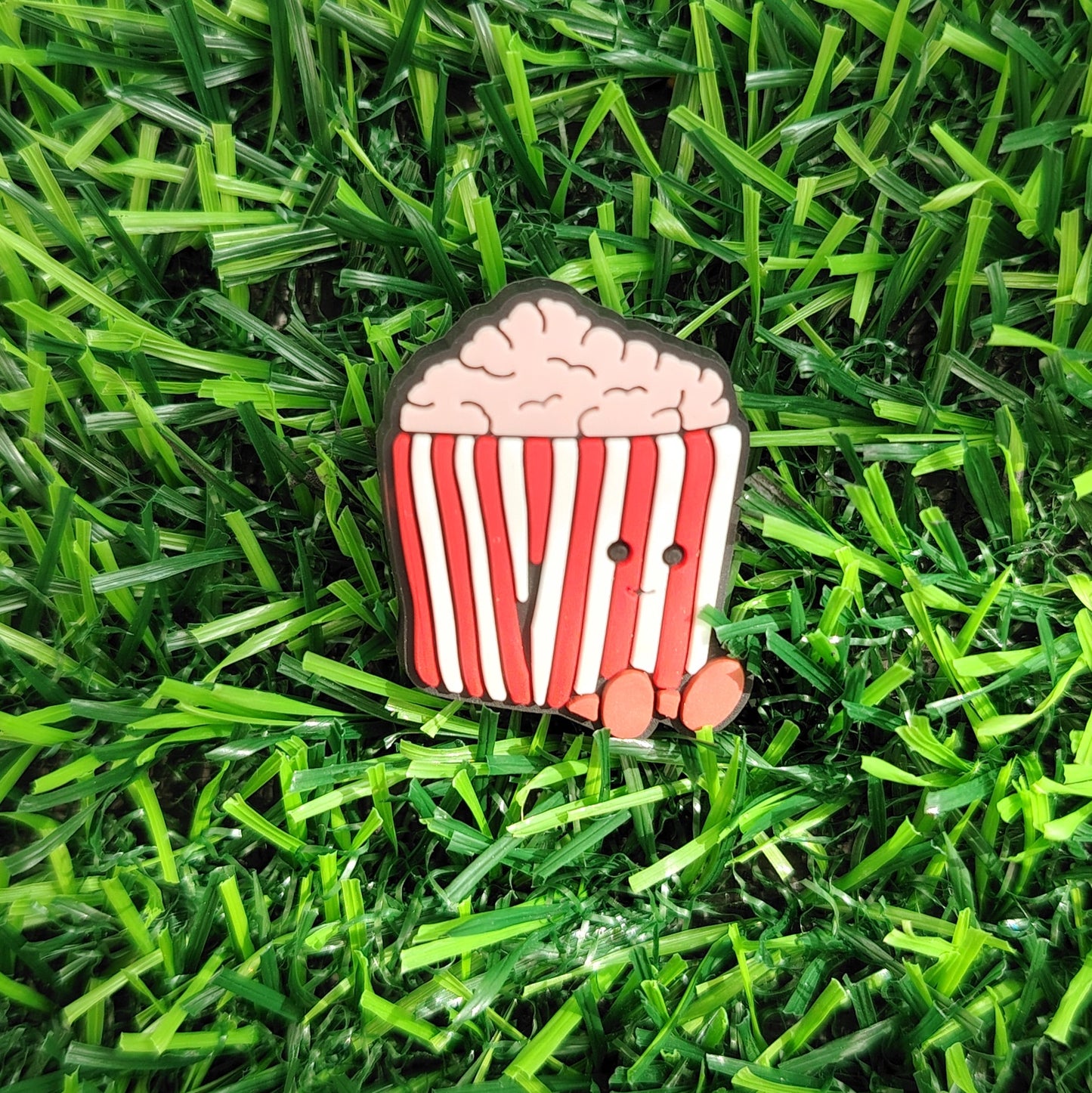 Cute Popcorn Croc Charm