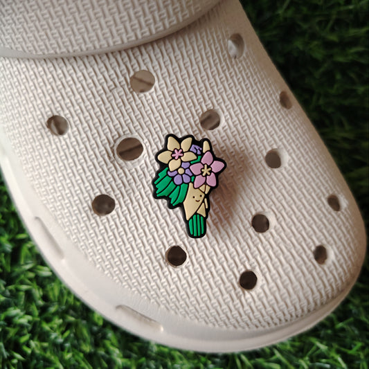 Cute Bouquet of Flowers Croc Charm