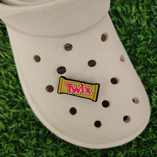Twix Croc Charm