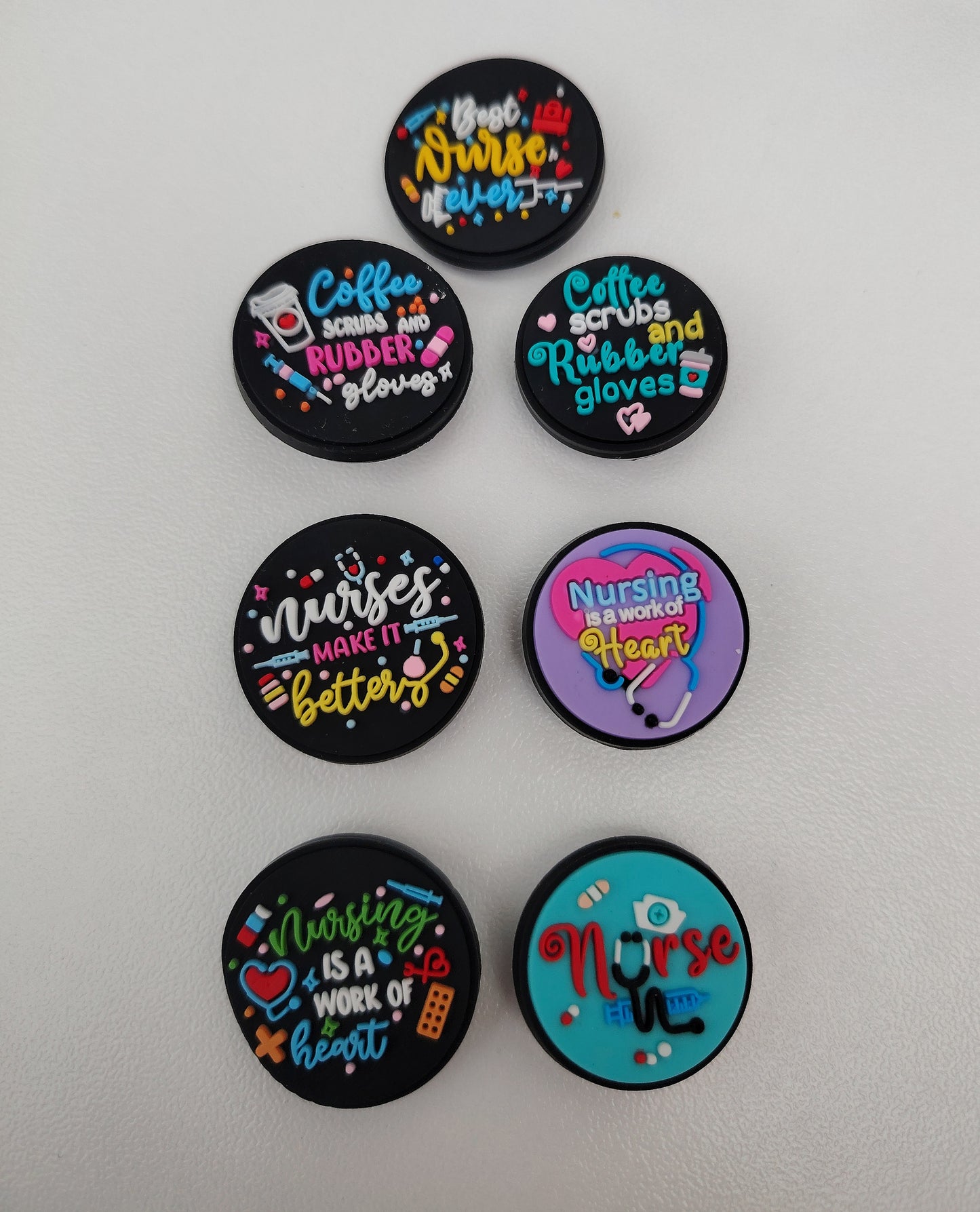 Nurse Croc Charms