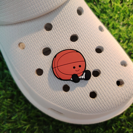 Cute Basketball Croc Charm