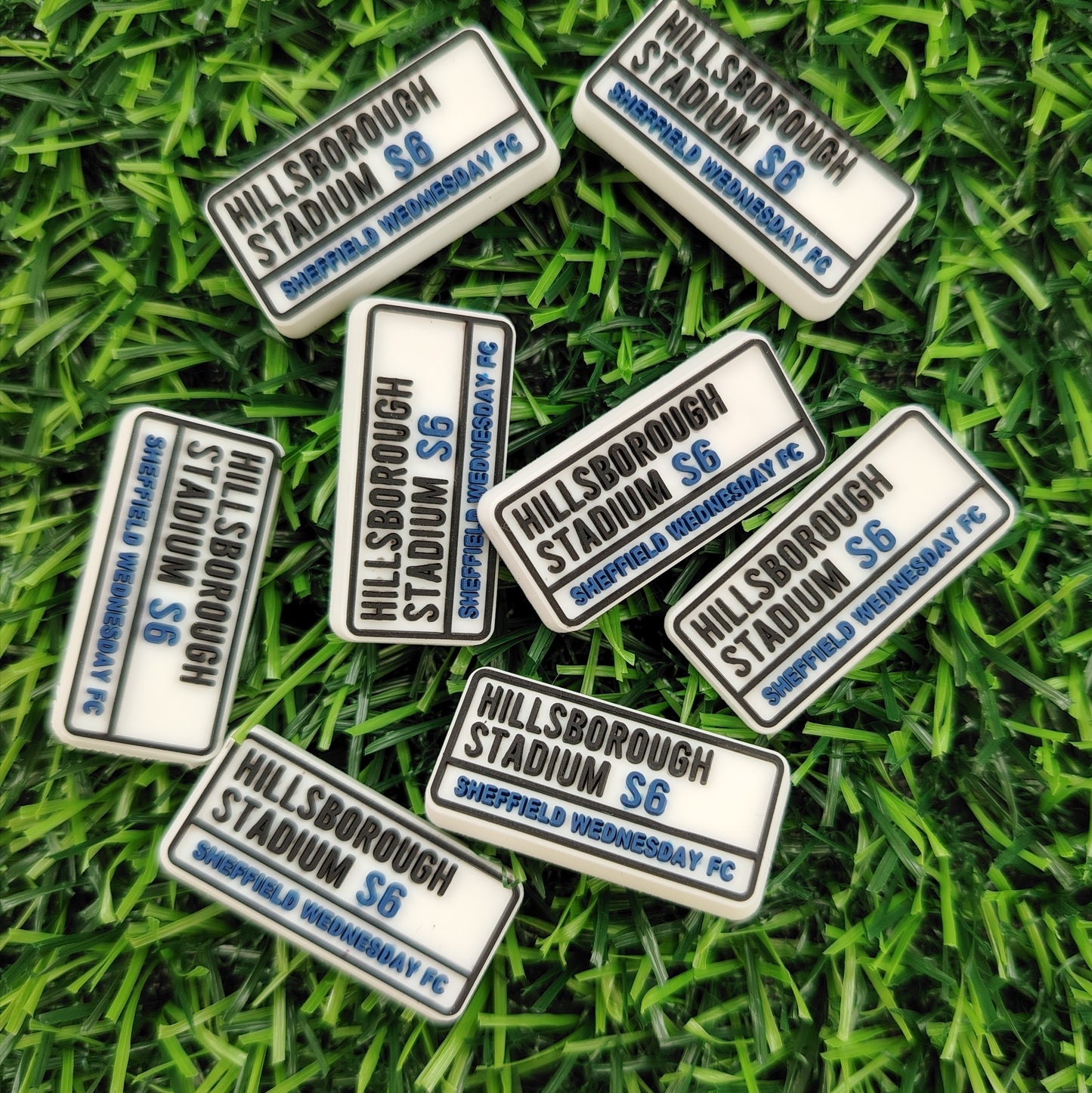 Hillsborough Stadium Croc Charm SWFC