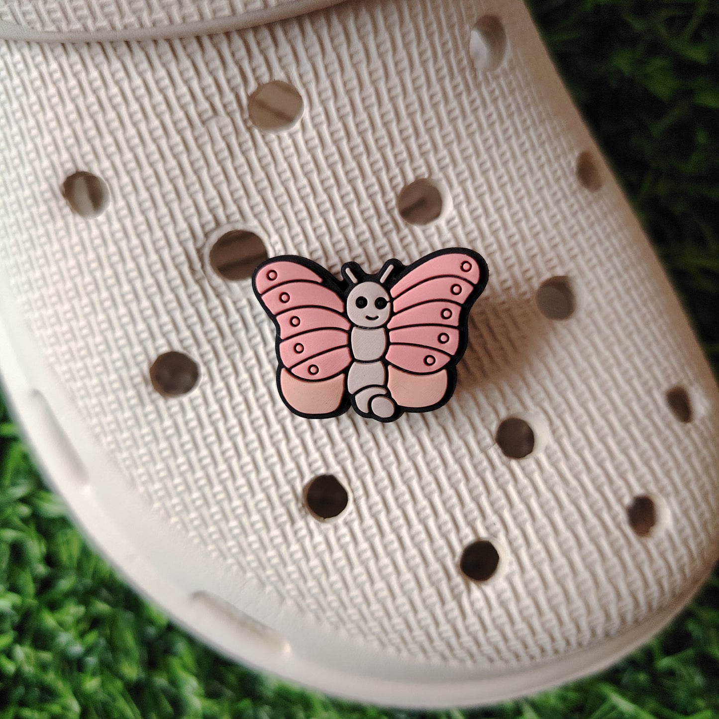 Cute Butterfly Croc Charm