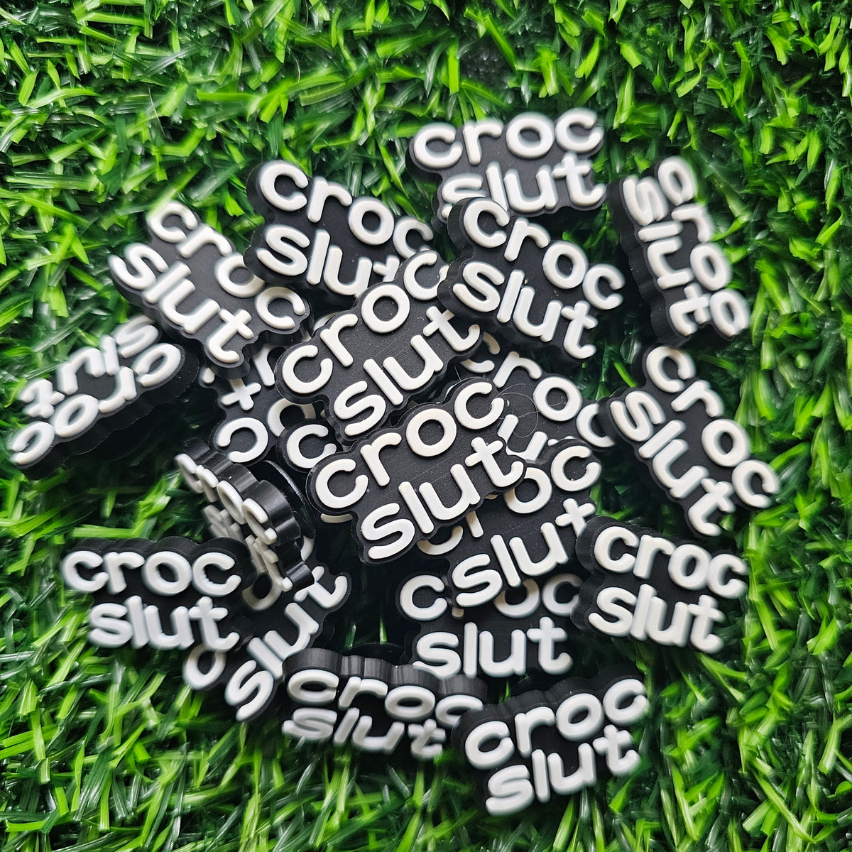 Rude croc charms