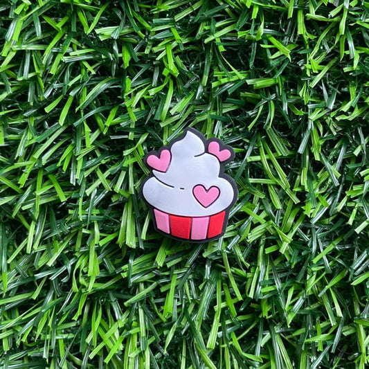 Cupcake Croc Charm