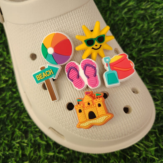 Beach Bundle Croc Charms
