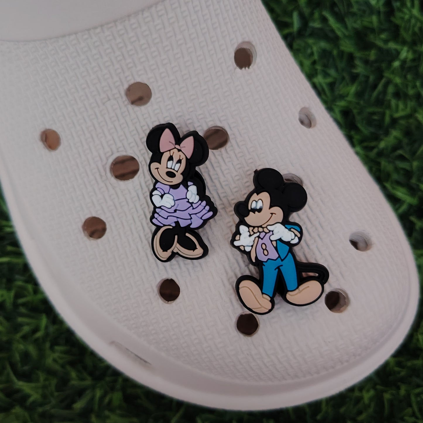 Mickey & Minnie Croc Charms
