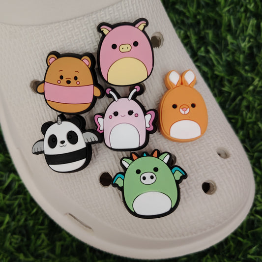 Squishmallow Croc Charm Bundle