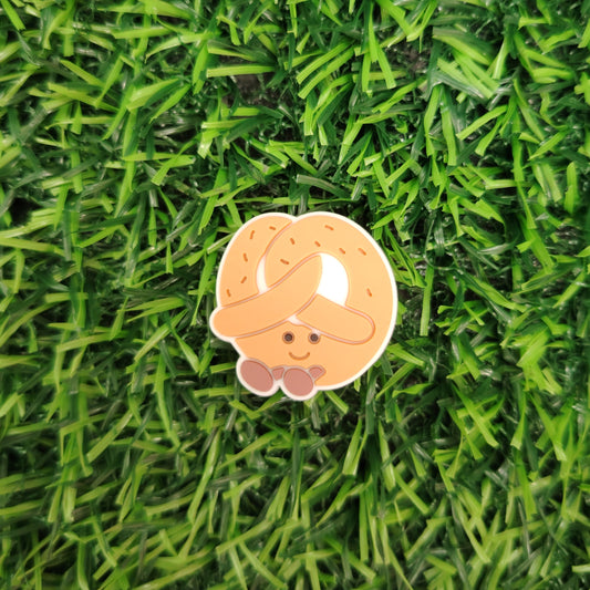 Pretzel Croc Charm