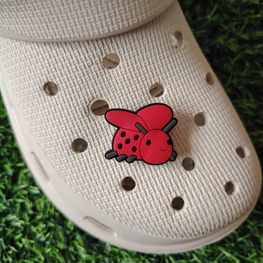 Cute Ladybug Croc Charm