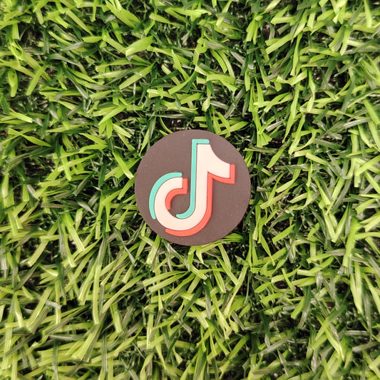 Tiktok Logo Croc Charm