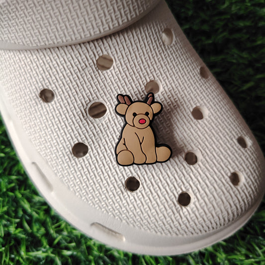 Cute Reindeer Croc Charm