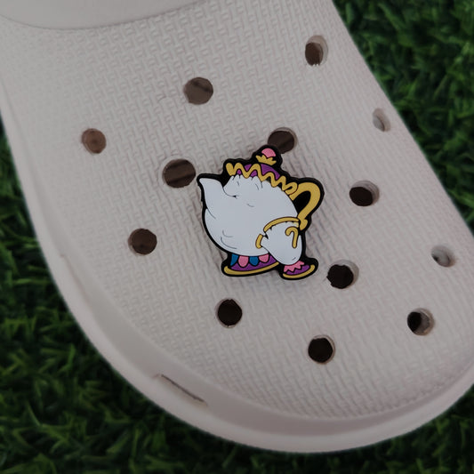 Mrs Potts & Chip Croc Charm