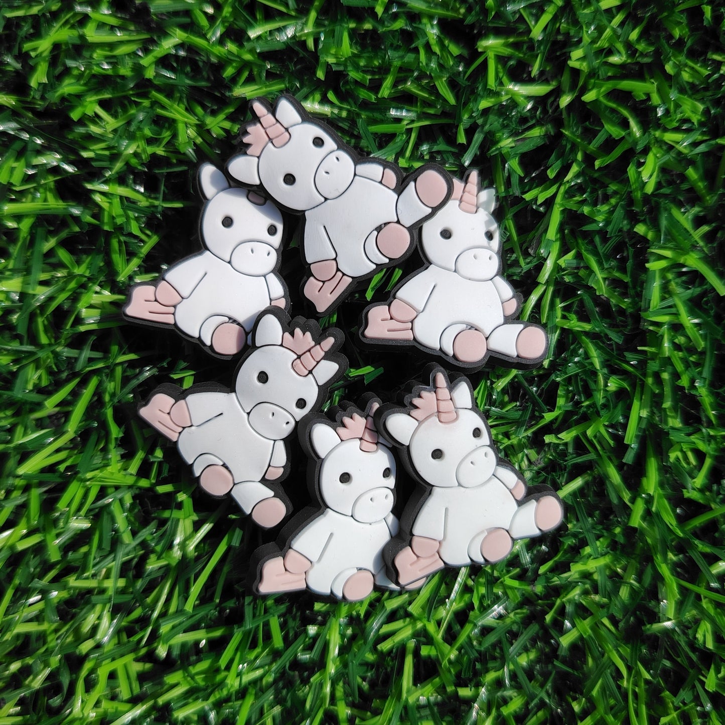 Unicorn Croc Charm