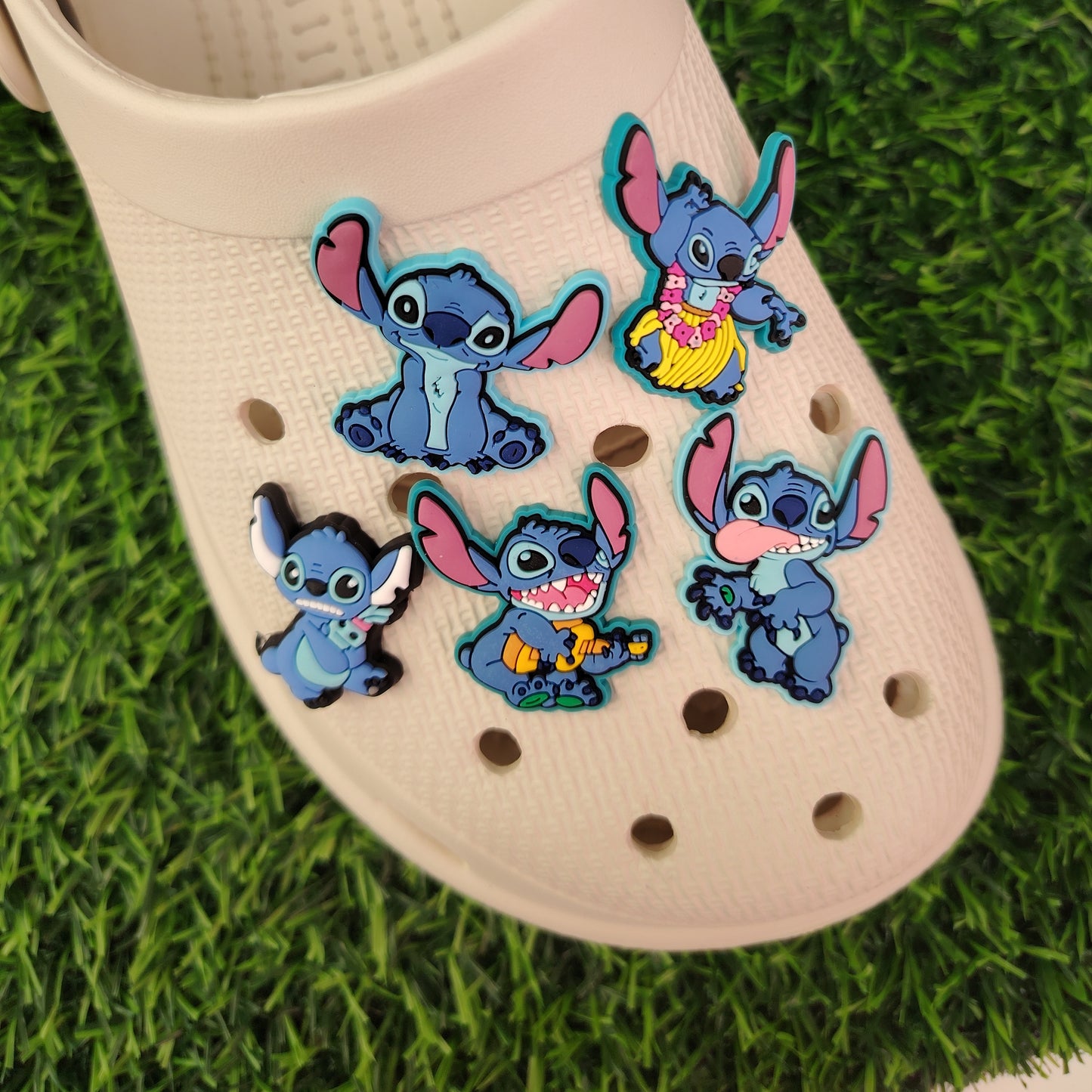 Large Stitch Croc Charm