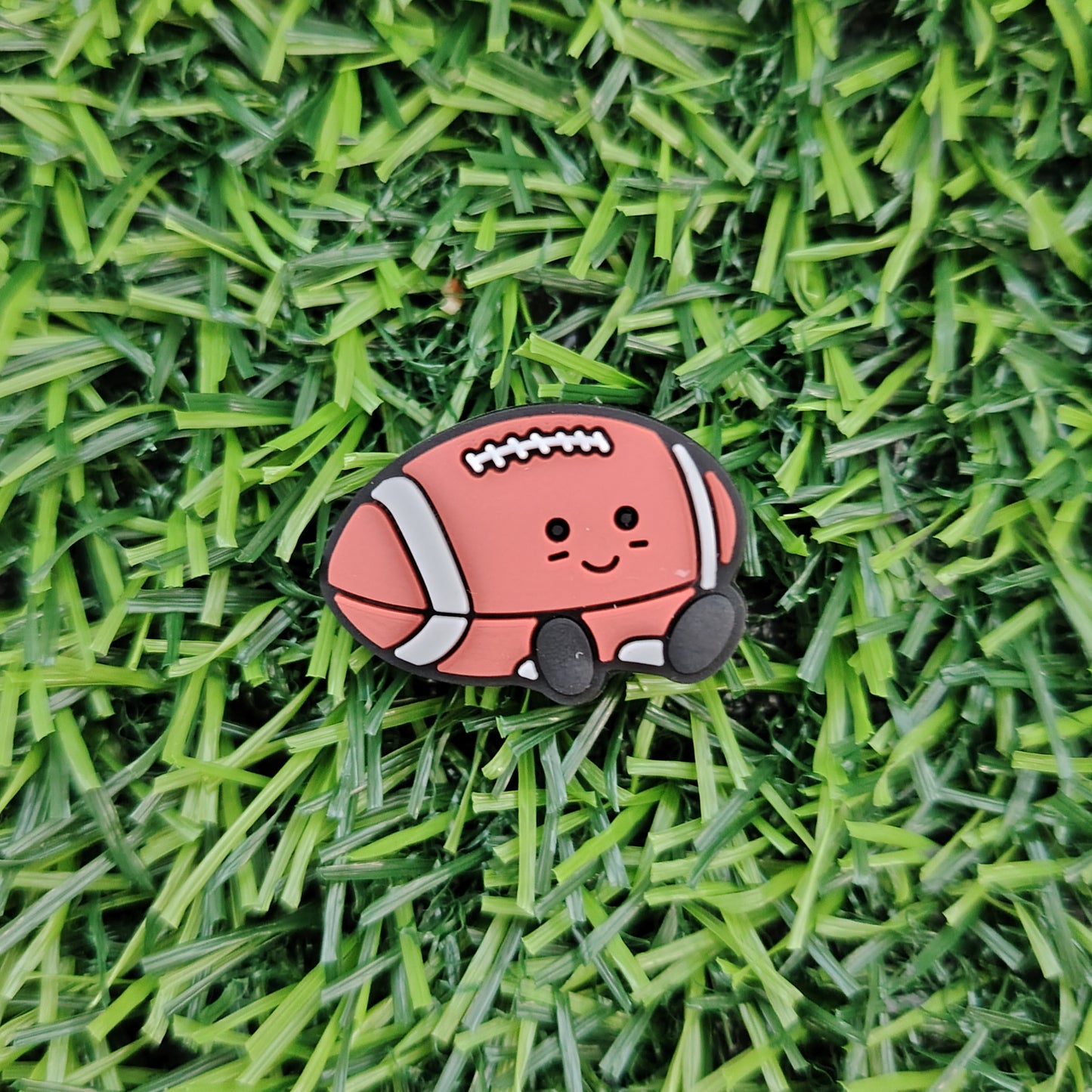 Rugby Ball Shoe Charm