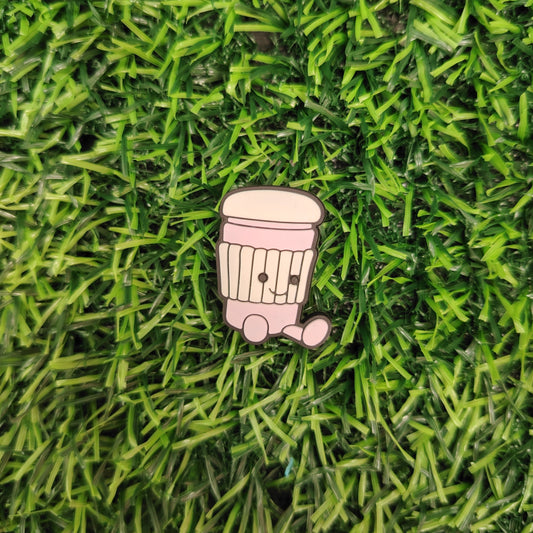 Coffee to Go Croc Charm