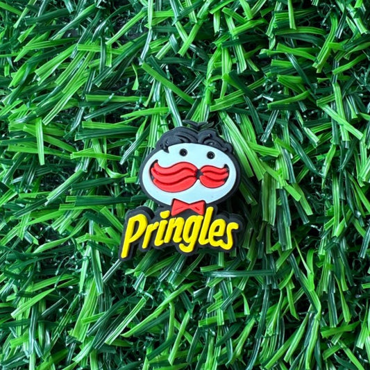 Pringles Logo Croc Charm