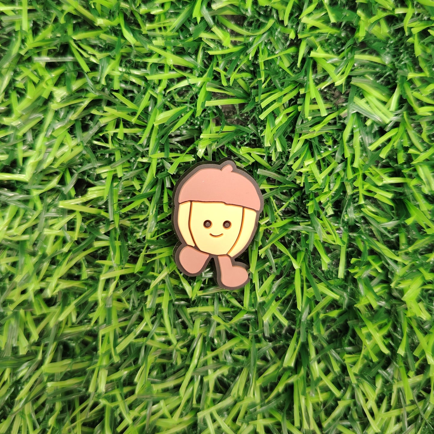 Acorn Croc Charm