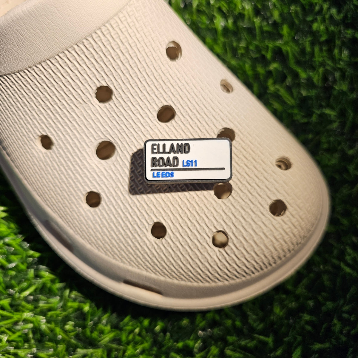 Leeds Football Croc Charms