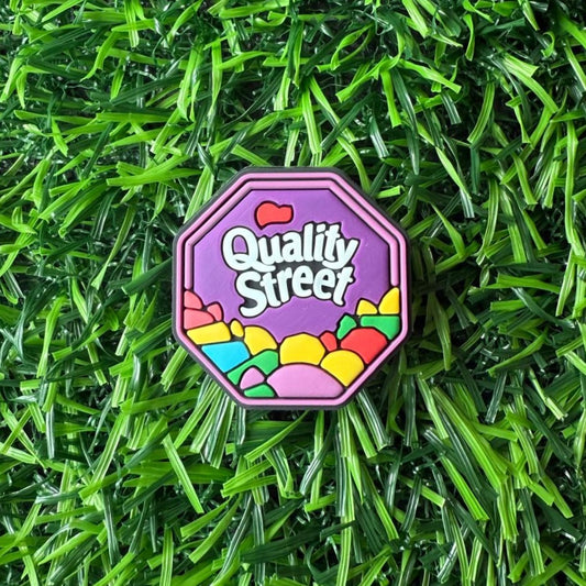 Tub of Quality Street Croc Charm