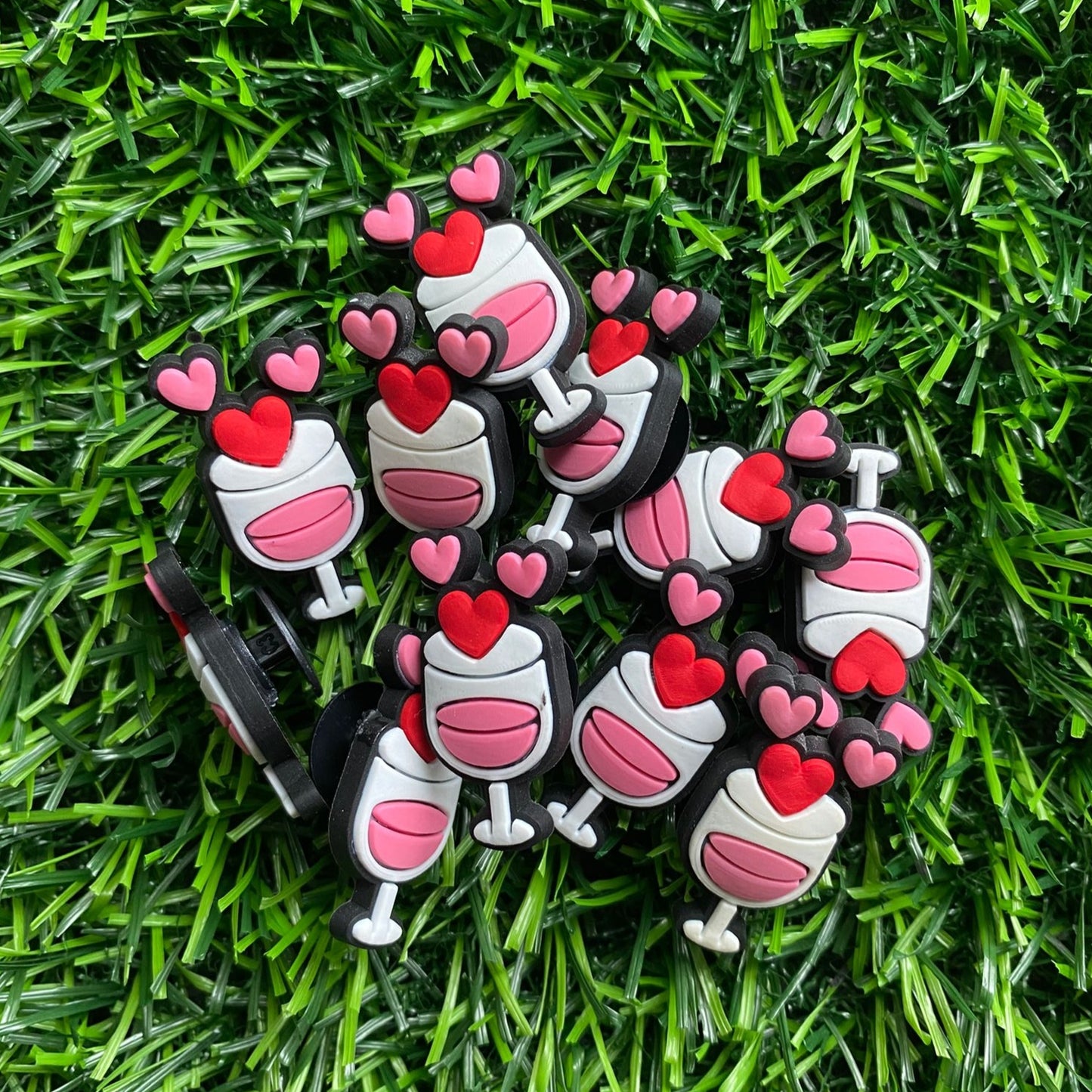Wine Lovers Croc Charm Bundle