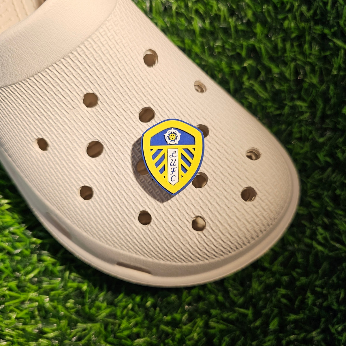 Leeds Football Croc Charms