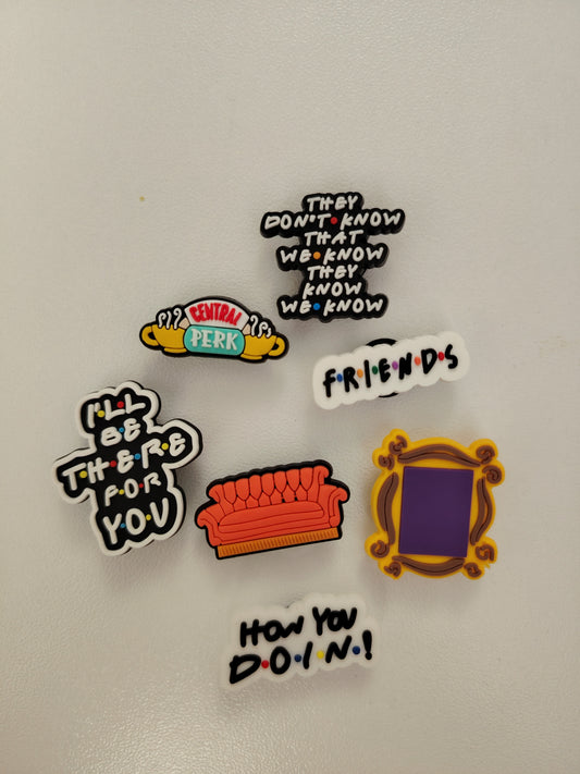 Friends Bundle X 7 charms