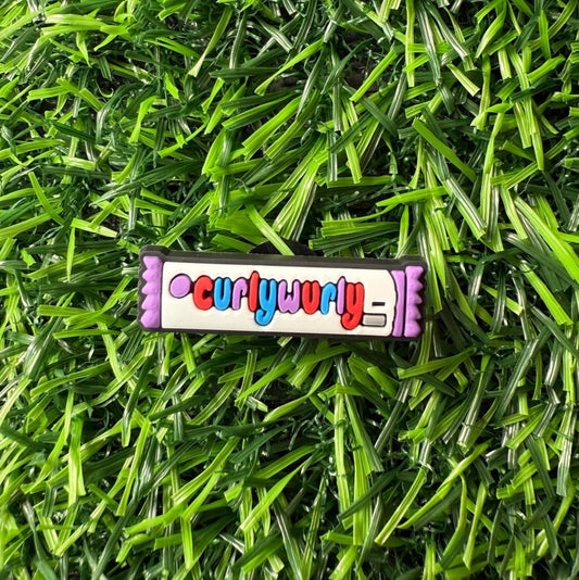 Curlywurly Croc Charm