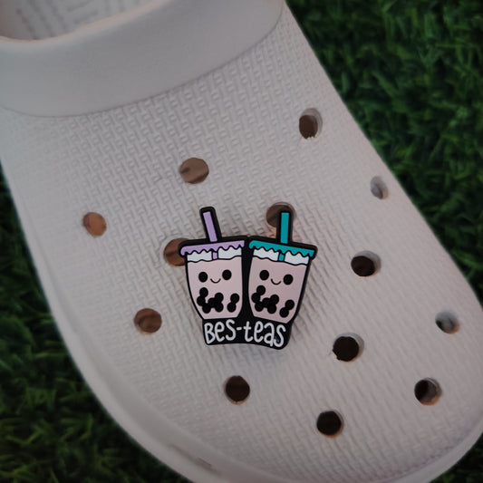 Bes-teas Boba Croc Charm