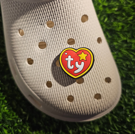 TY Logo Croc charm