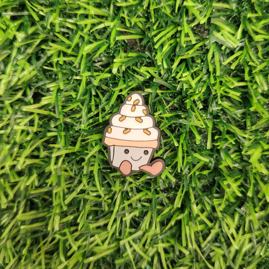 Cupcake Cute Croc Charm