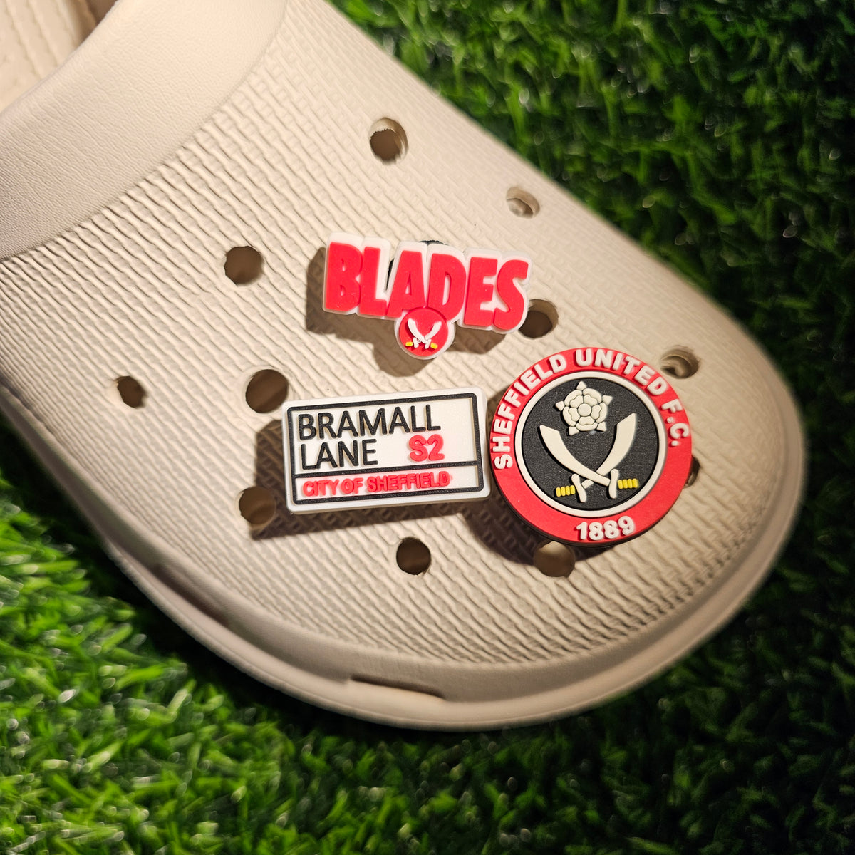 Sheffield United Croc Charms ⚔️❤️⚽