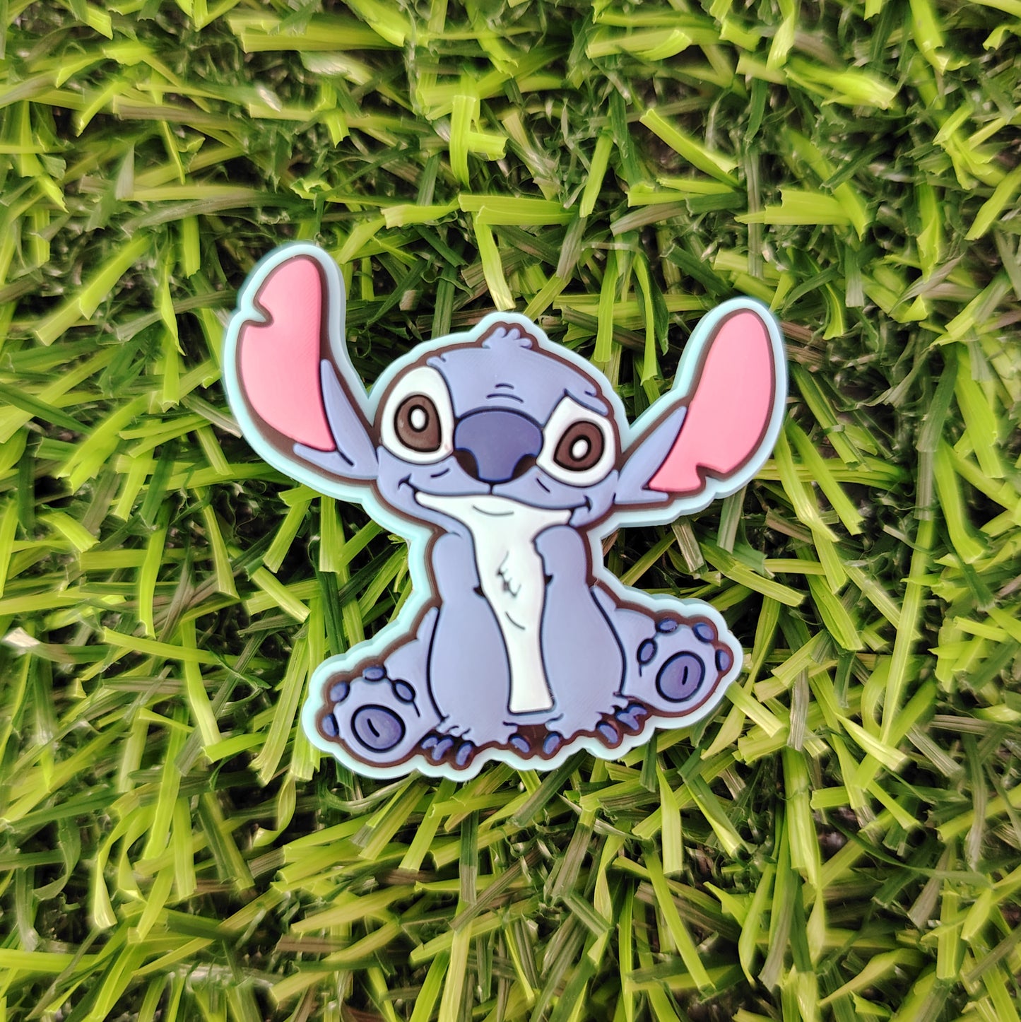 Large Stitch Croc Charm