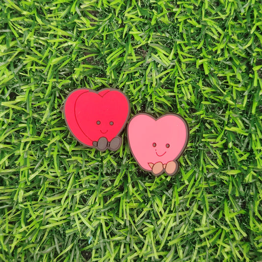 Love Heart Croc Charm