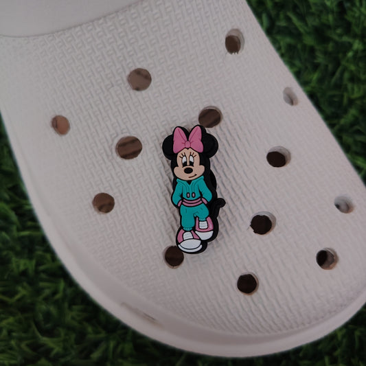 Minnie Mouse Croc Charm