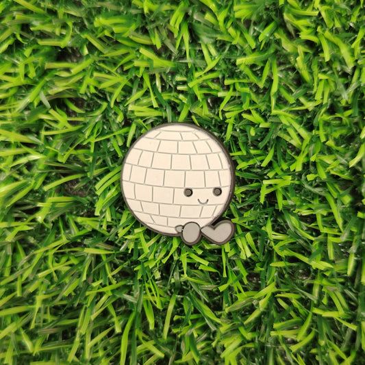 Disco Ball Croc Charm