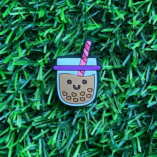 Boba Tea Croc Charm