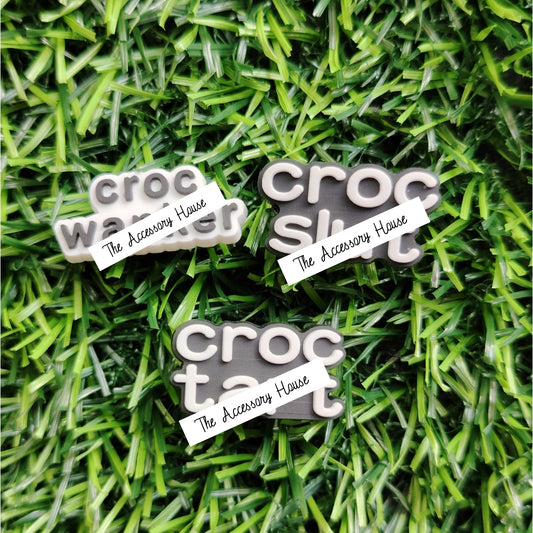 Rude croc charms