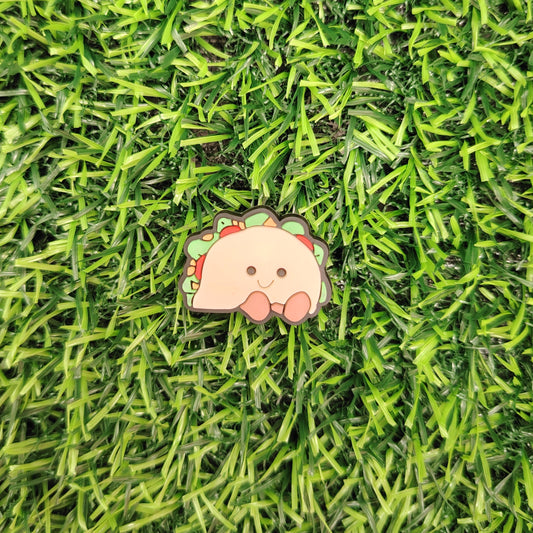 Taco Croc Charm