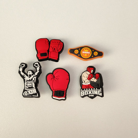 Boxing Croc Charm Bundle